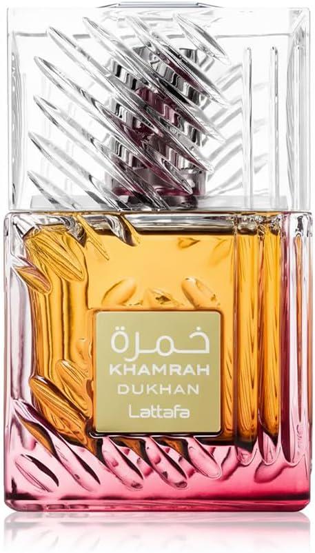 Lattafa Khamrah Dukhan Eau de Parfum | Tobacco & Amber Unisex Fragrance