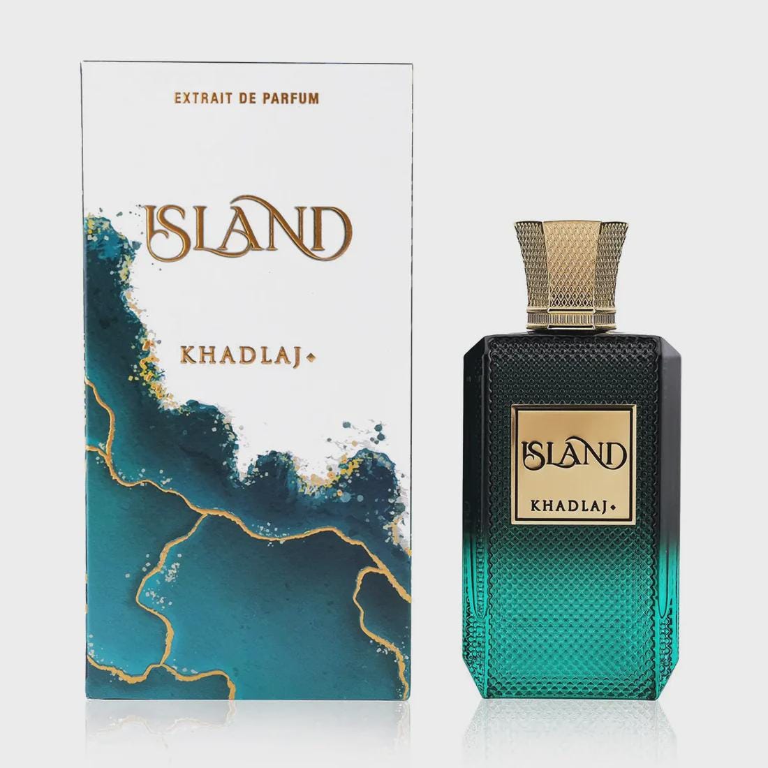 Khadlaj Island Extrait de Parfum 100ml | Tropical Unisex Arabian Fragrance