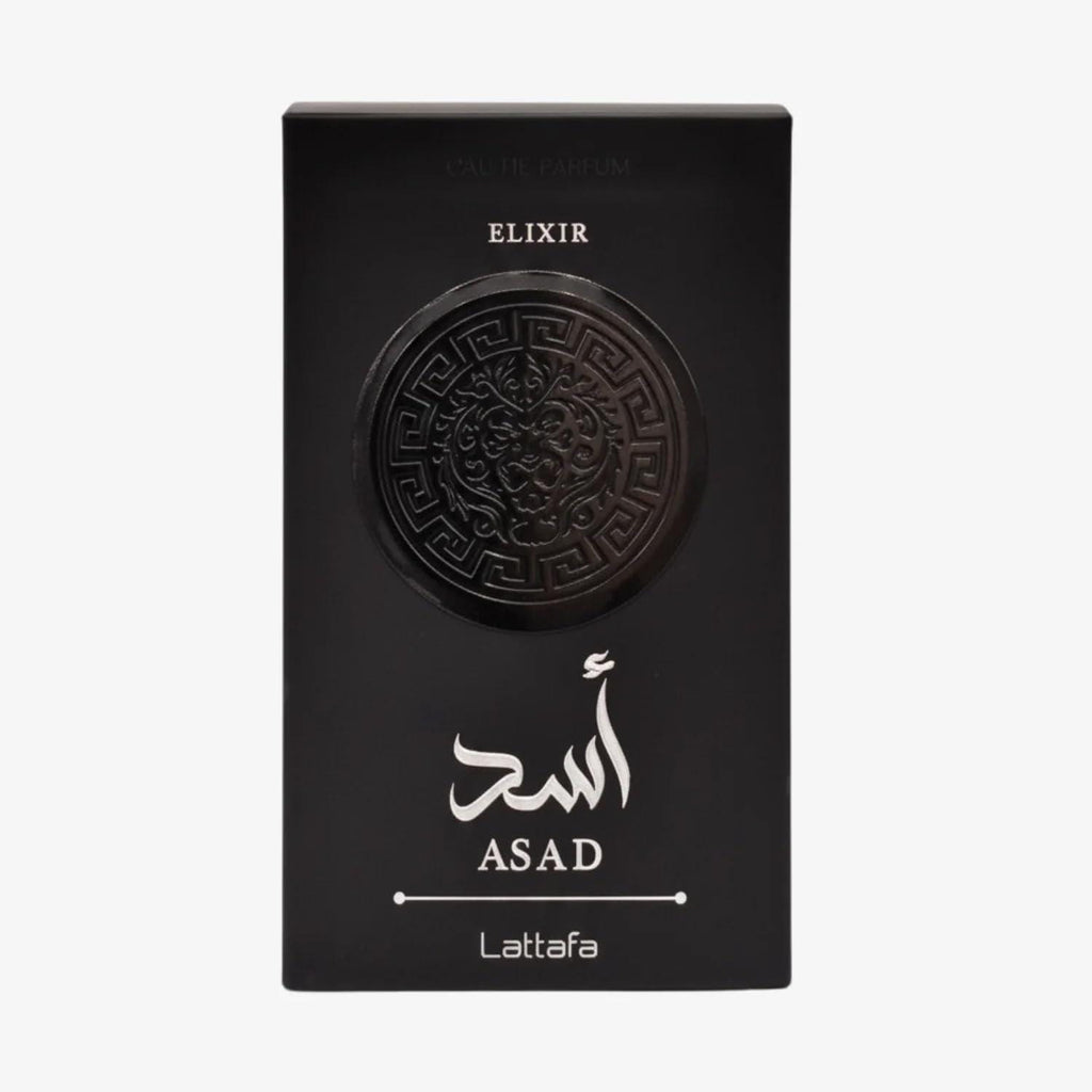 Lattafa Asad Elixir Men’s Eau de Parfum | Tobacco, Vanilla & Saffron