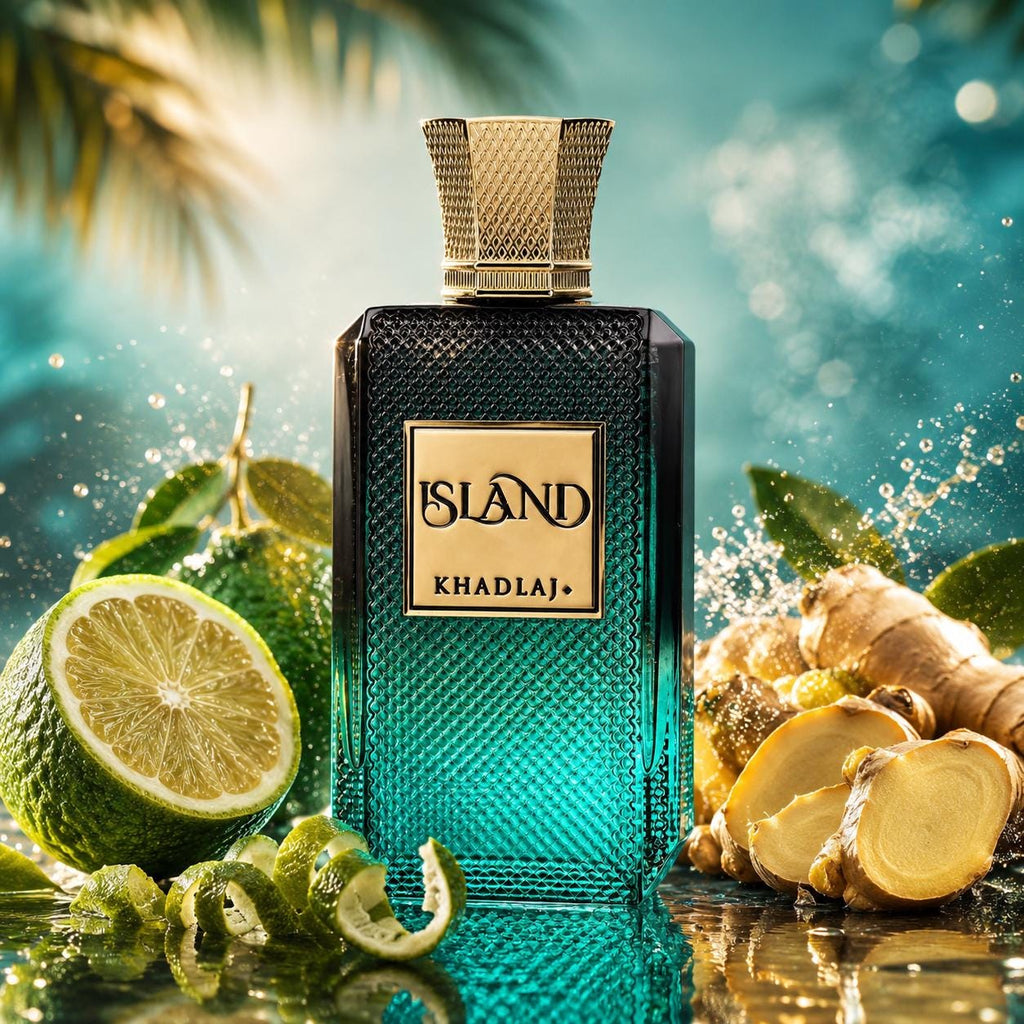 Khadlaj Island Extrait de Parfum 100ml | Tropical Unisex Arabian Fragrance