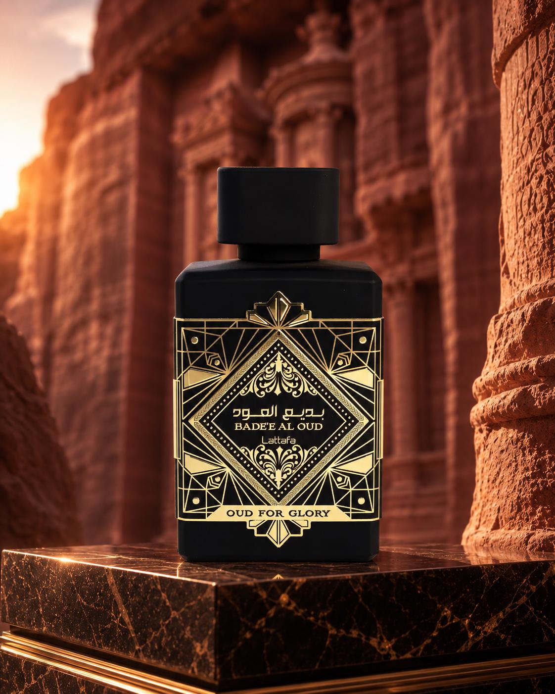 Badee Al Oud Glory 100ml Eau de Parfum | Saffron, Oud, Patchouli Unisex Arabian Perfume