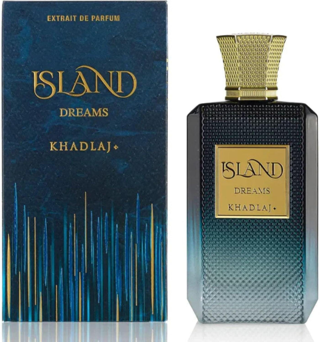 Khadlaj Island Dreams Extrait de Parfum 100ml | Fresh Unisex Arabian Fragrance