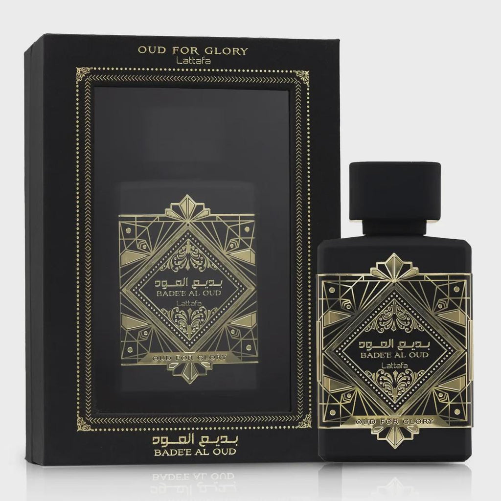 Badee Al Oud Glory 100ml Eau de Parfum | Saffron, Oud, Patchouli Unisex Arabian Perfume