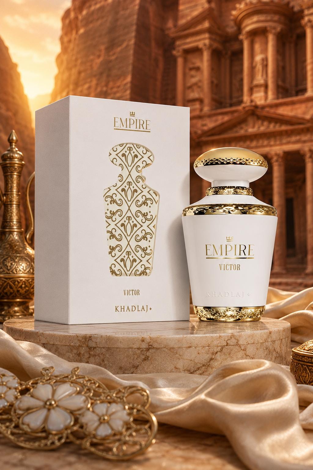 Khadlaj Empire Victor EDP 100ml | Lemon, Caramel & Vanilla