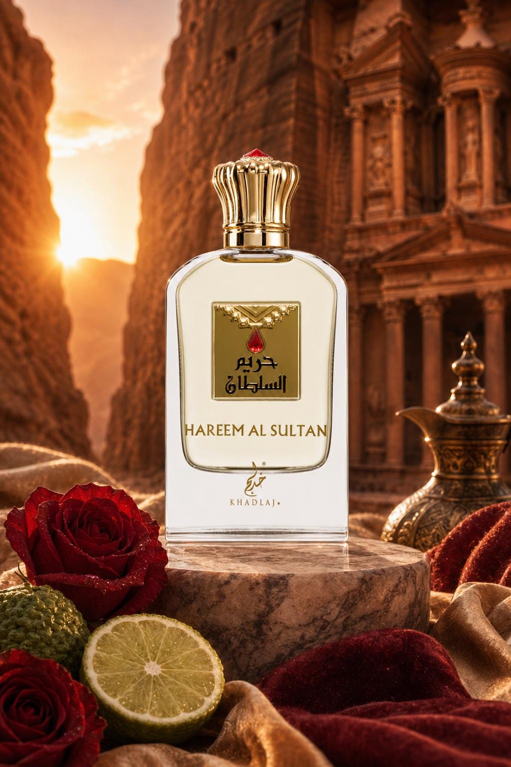 Khadlaj Hareem Al Sultan Eau de Parfum 75ml | Rose & Oud