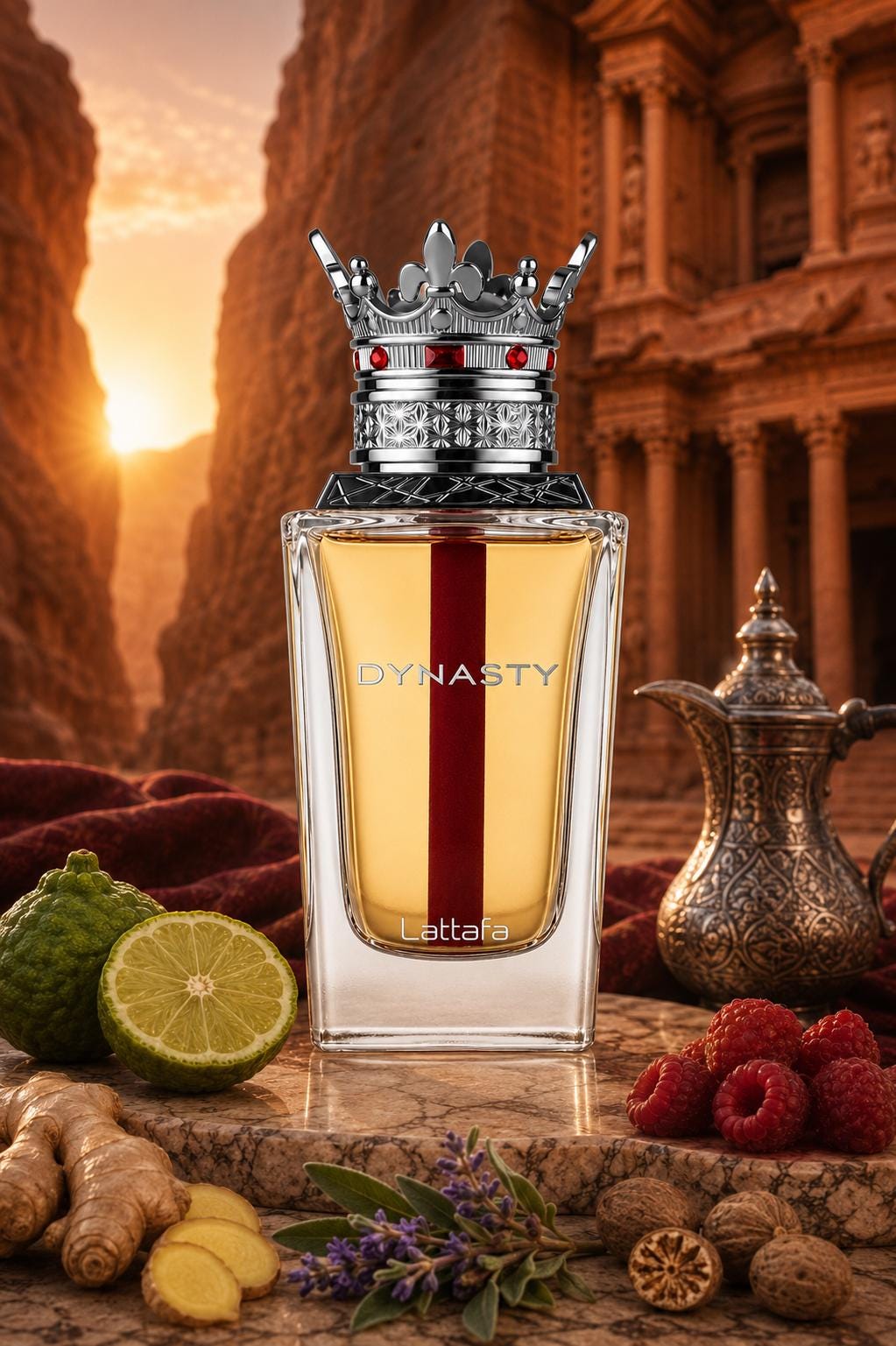 Lattafa Dynasty EDP 100ml | Rooibos Tea, Suede & Amberwood
