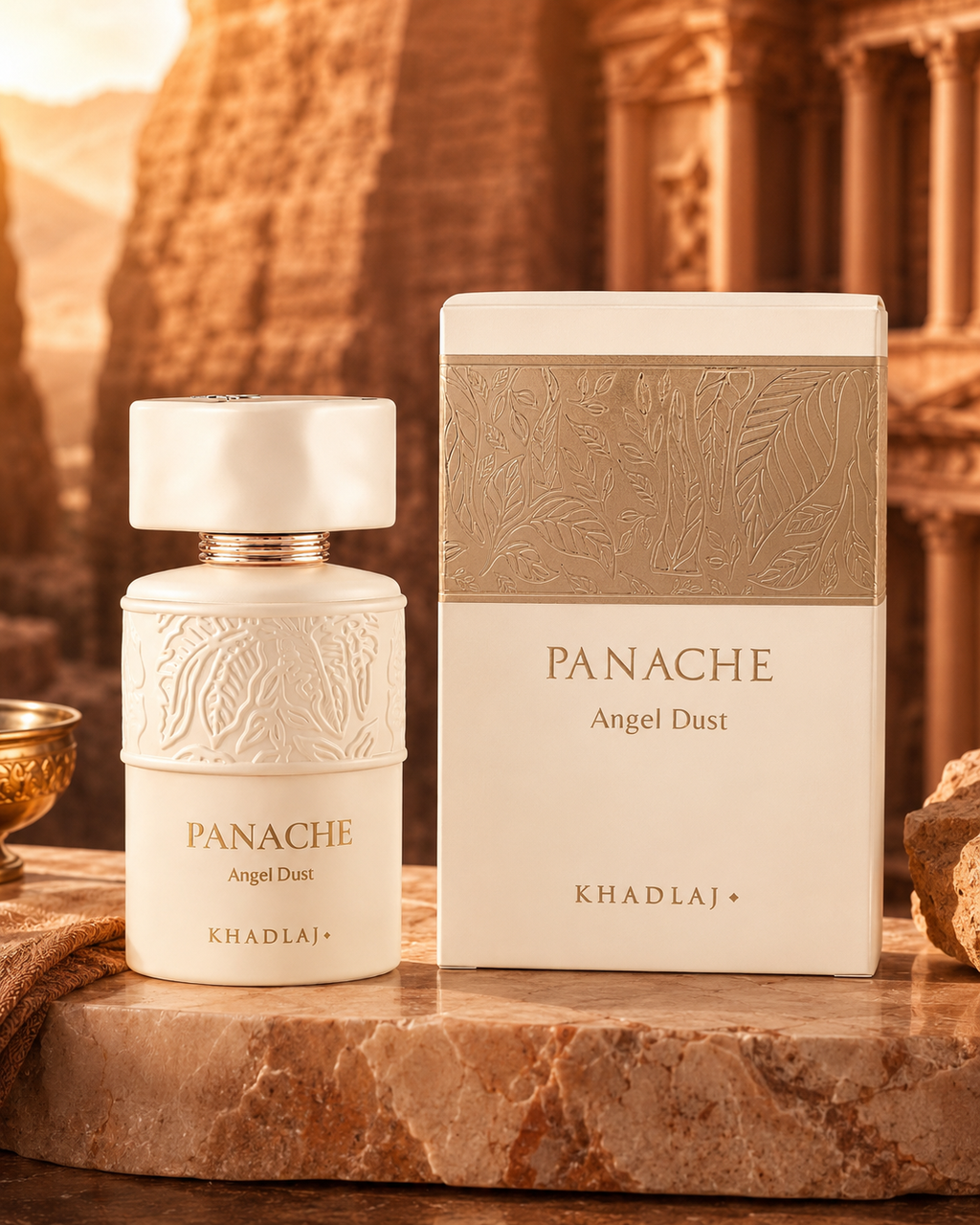 Khadlaj Panache Angel Dust 100ml Extrait de Parfum | Vanilla & Whipped Cream Women’s Gourmand