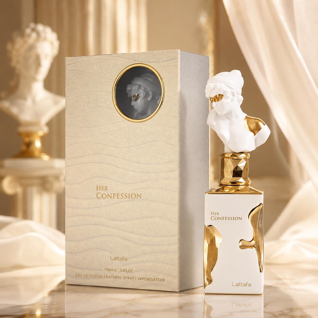 Lattafa Her Confession EDP 100ml | Vanilla & Tuberose
