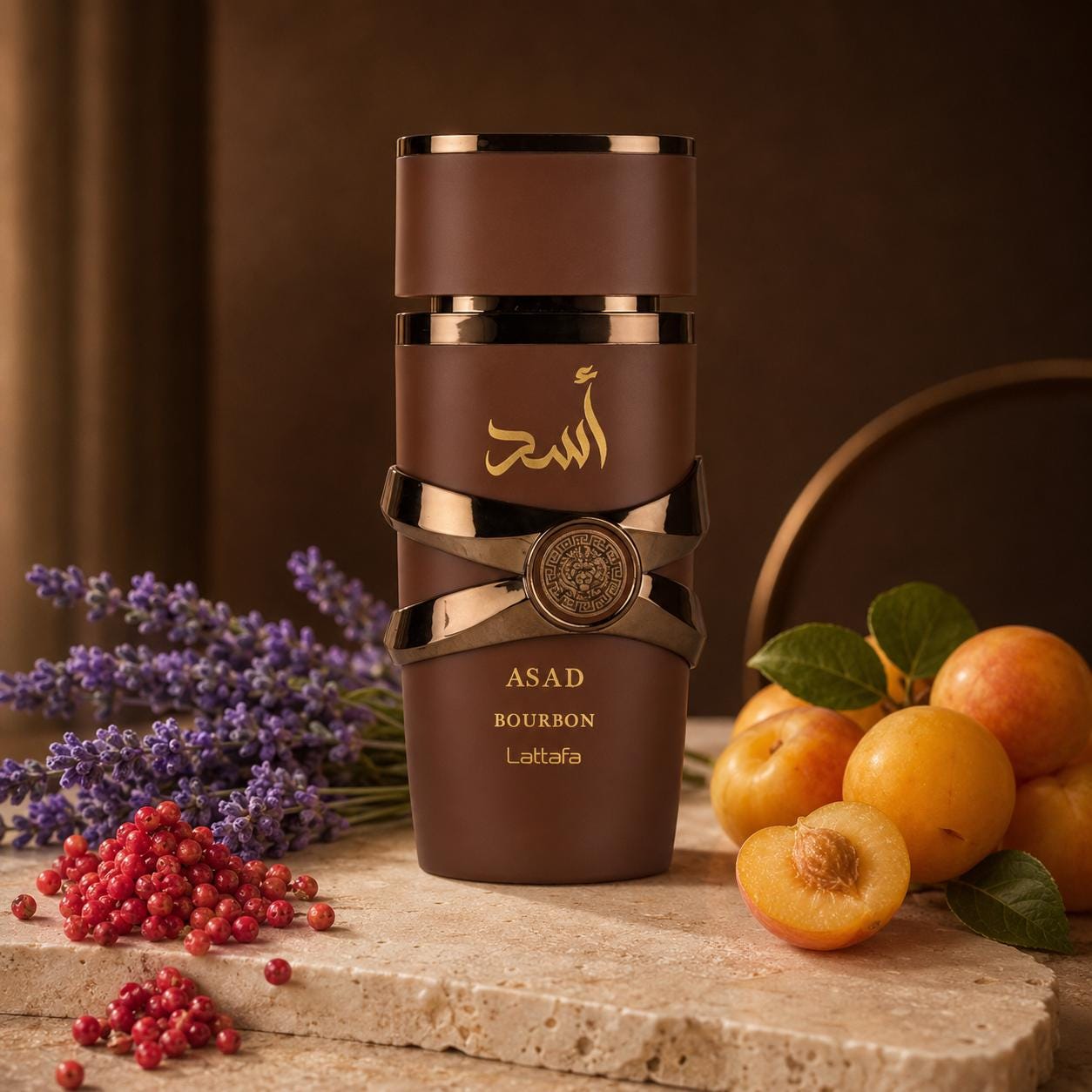 Lattafa Asad Bourbon EDP 100ml | Cocoa, Vanilla & Amber