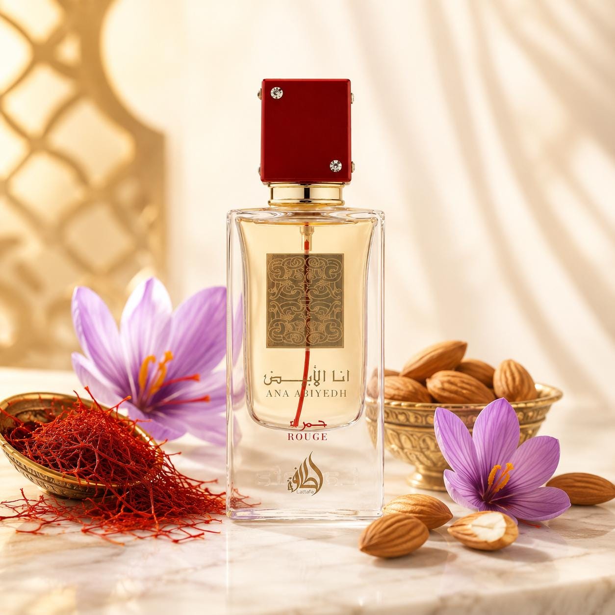Lattafa Ana Abiyedh Rouge EDP 60ml | Amber & Musk