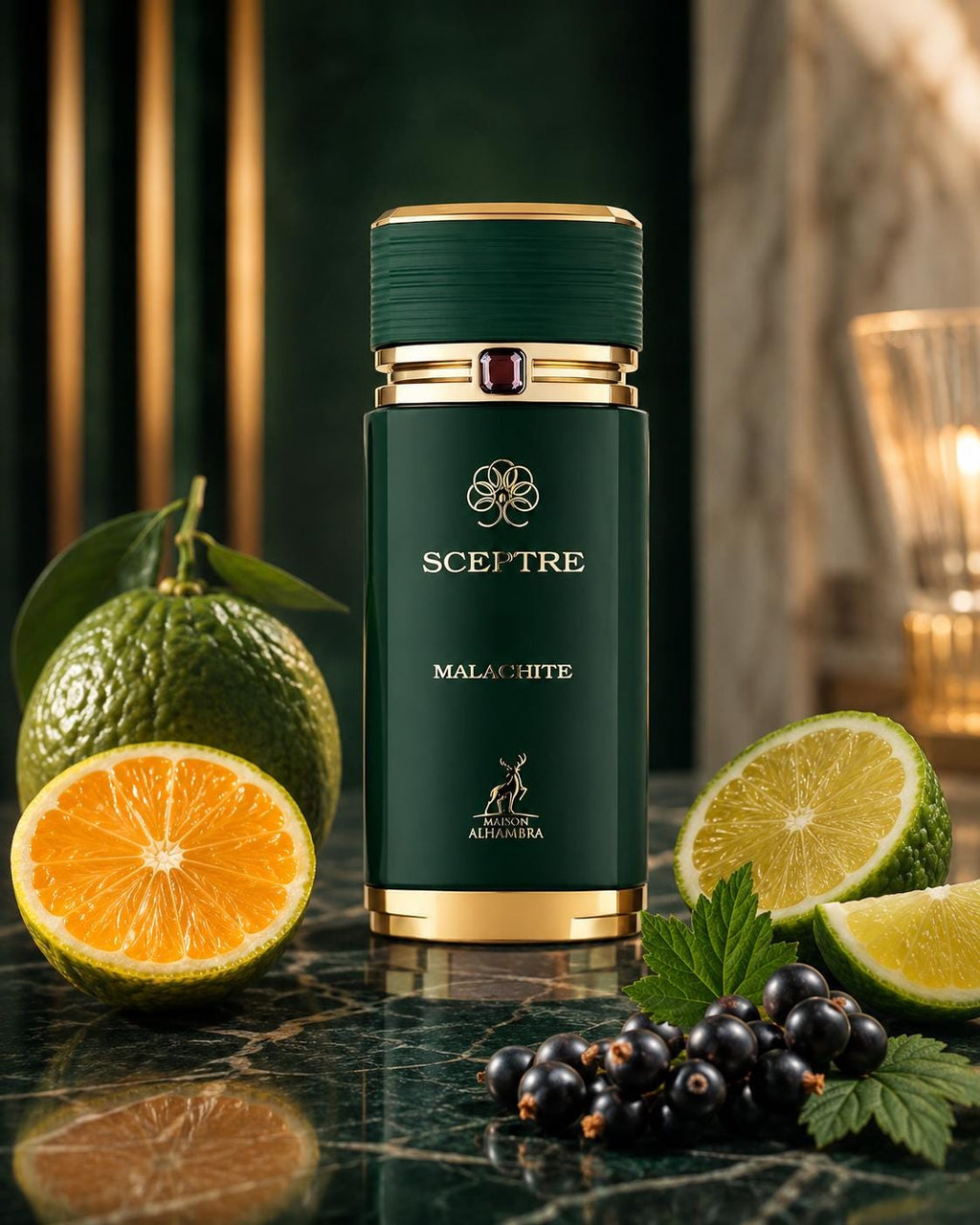 Maison Alhambra Sceptre Malachite EDP 100ml | Citrus & Amber