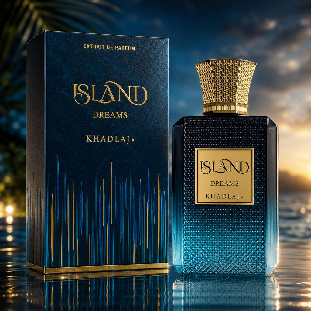 Khadlaj Island Dreams Extrait de Parfum 100ml | Fresh Unisex Arabian Fragrance