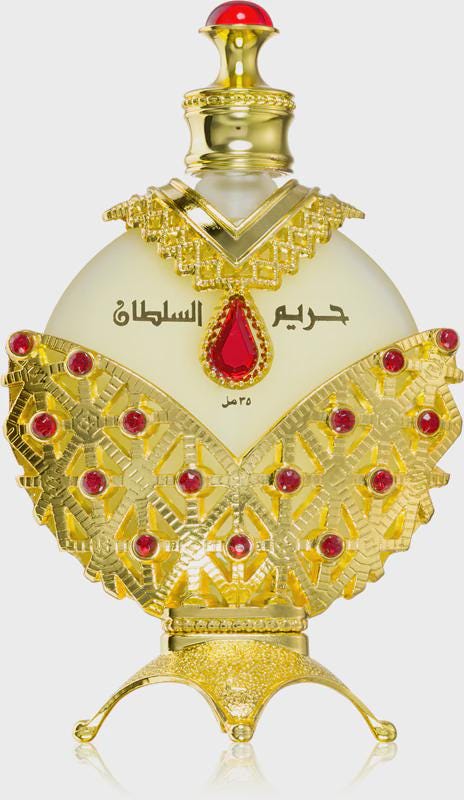 Khadlaj Hareem Al Sultan Gold Perfume Oil | Floral Fruity Arabian Attar