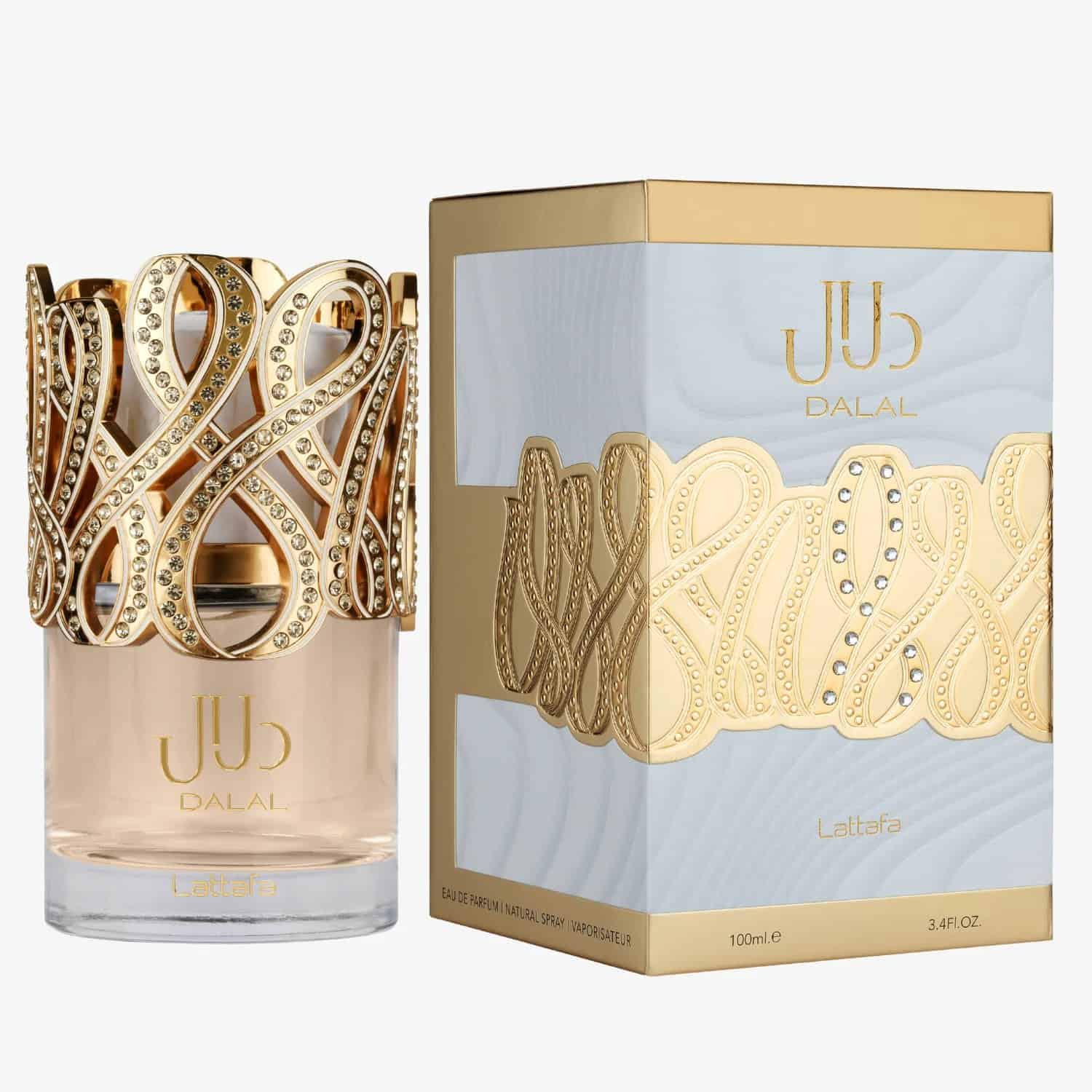 Lattafa Dalal Eau de Parfum 100ml | Apple & Vanilla Floral Perfume