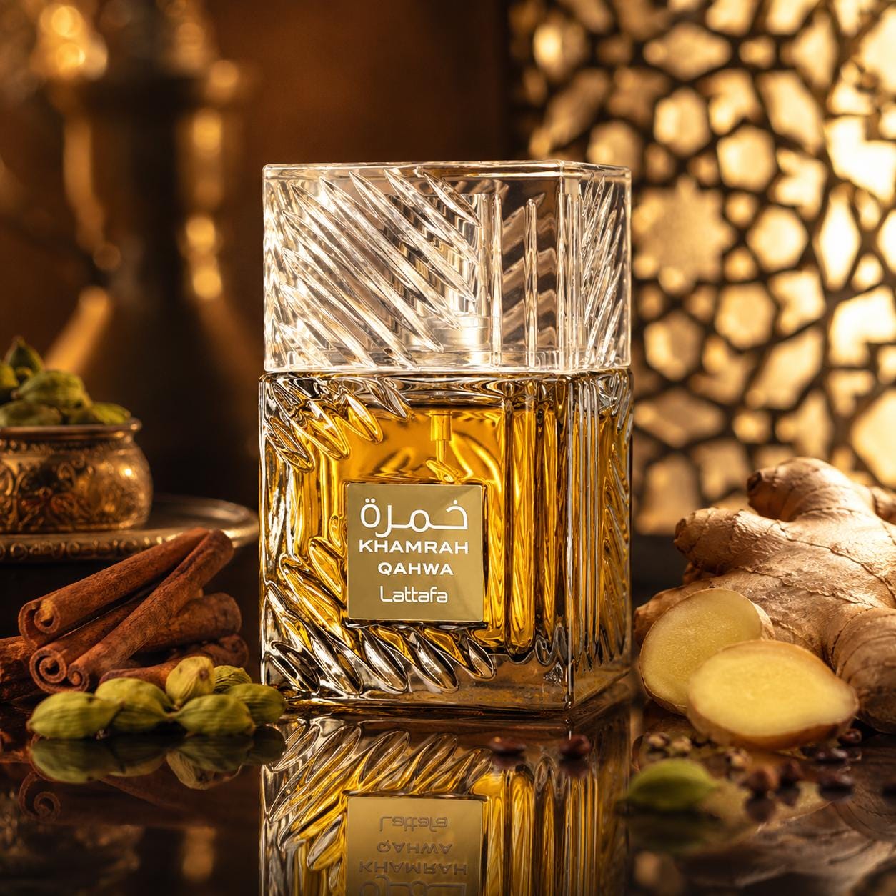 Khamrah Qahwa 100ml Eau de Parfum | Coffee Vanilla Praline | Unisex Arabian Perfume