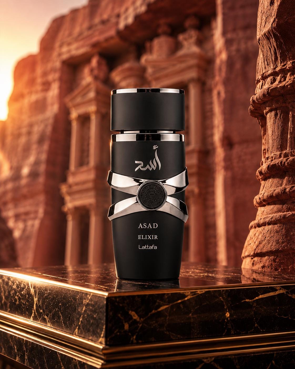 Lattafa Asad Elixir Men’s Eau de Parfum | Tobacco, Vanilla & Saffron