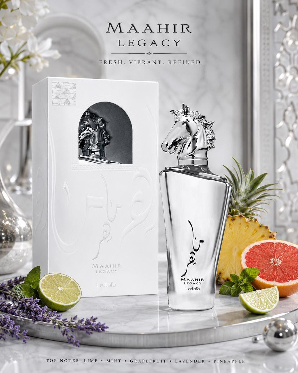 Lattafa Maahir Legacy EDP for Men | Lime & Mint