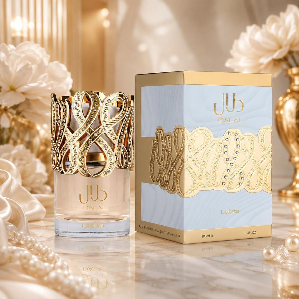 Lattafa Dalal Eau de Parfum 100ml | Apple & Vanilla Floral Perfume