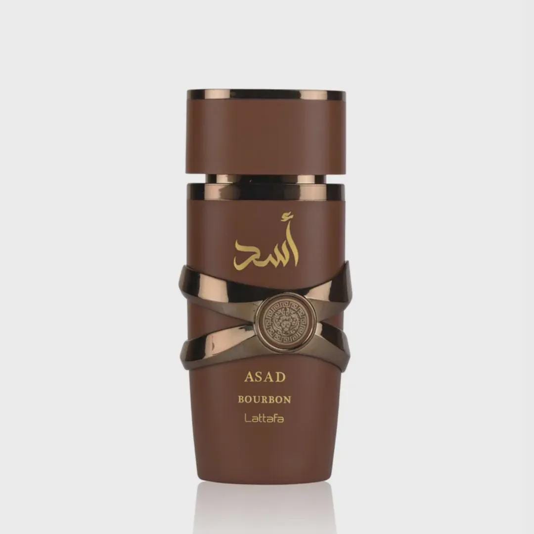 Lattafa Asad Bourbon EDP 100ml | Cocoa, Vanilla & Amber