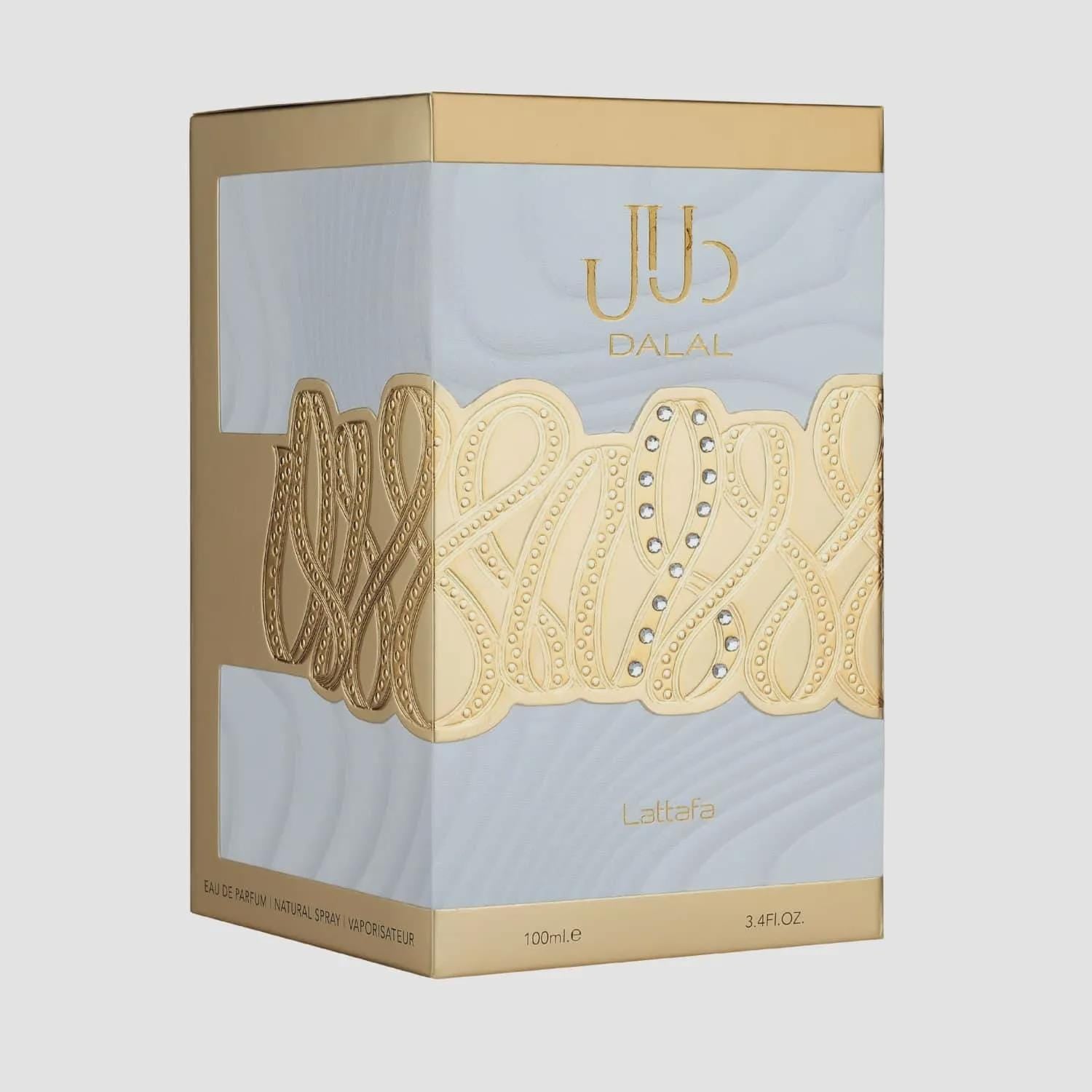 Lattafa Dalal Eau de Parfum 100ml | Apple & Vanilla Floral Perfume