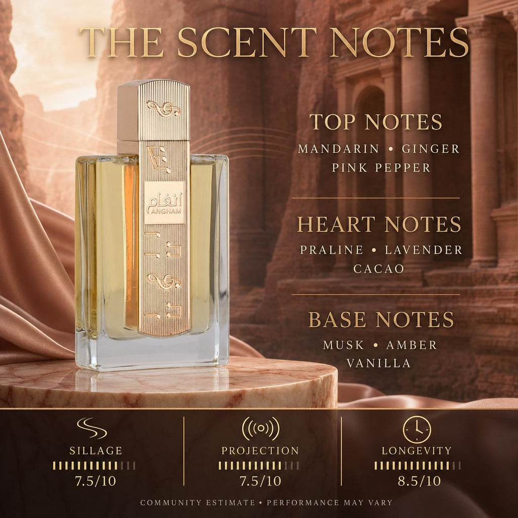 Lattafa Angham Eau de Parfum 100ml | Vanilla & Lavender