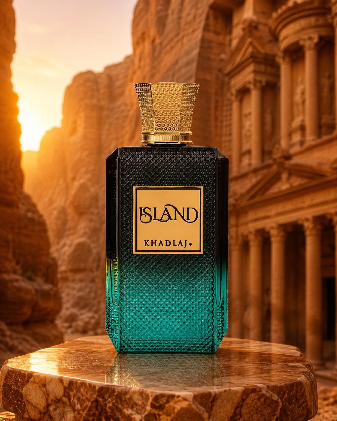 Khadlaj Island Extrait de Parfum 100ml | Tropical Unisex Arabian Fragrance