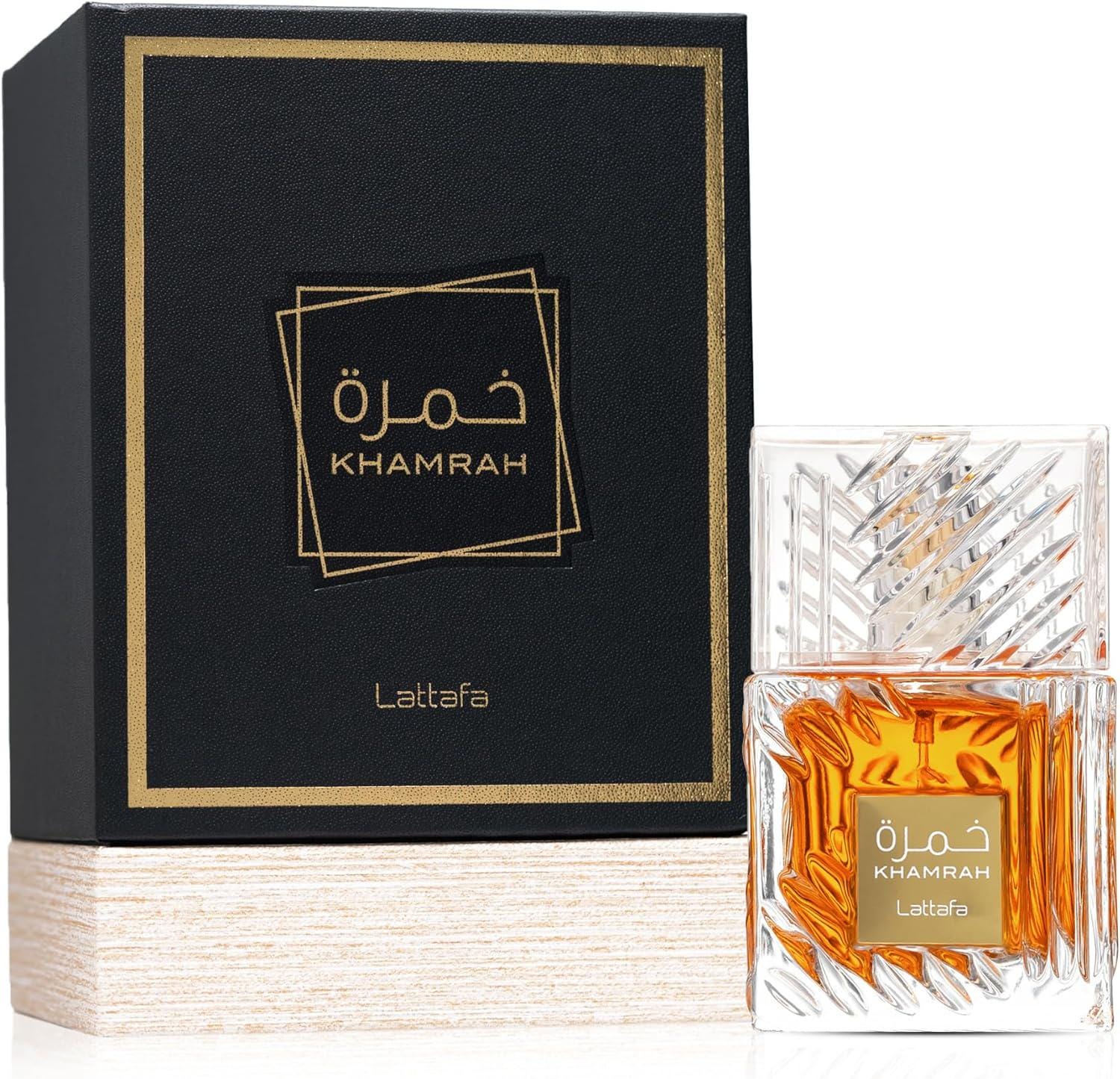 Khamrah  Eau de Parfum | Cinnamon Dates Praline Vanilla | Unisex Arabian Perfume