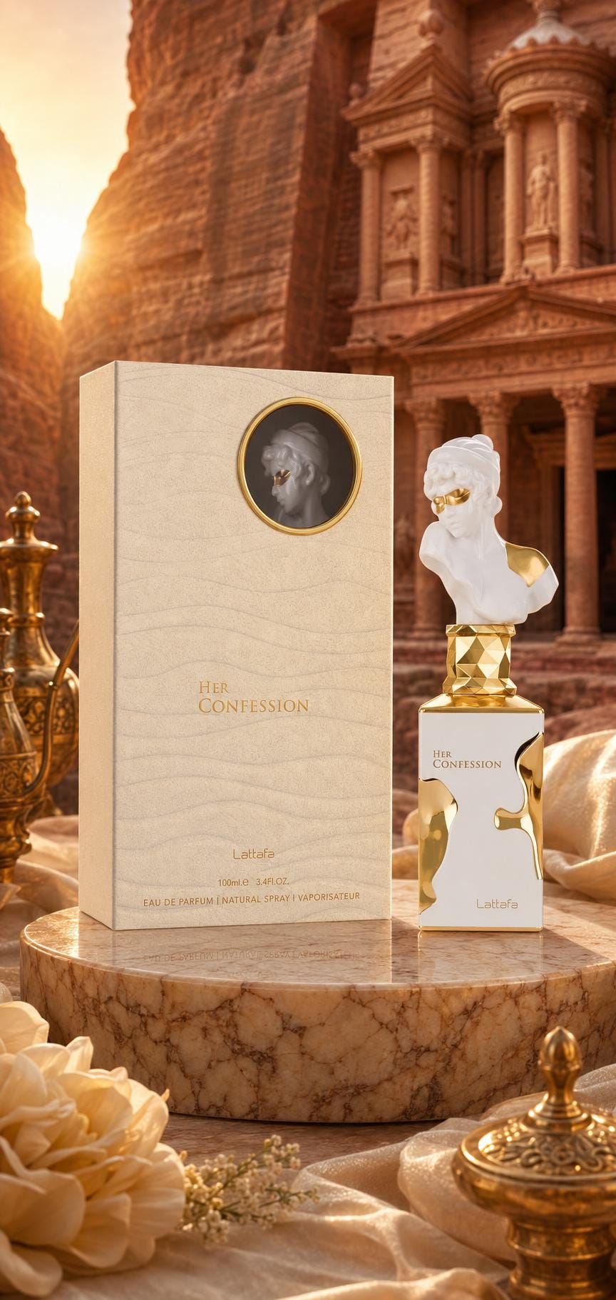 Lattafa Her Confession EDP 100ml | Vanilla & Tuberose