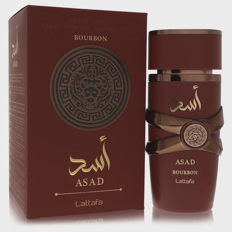 Lattafa Asad Bourbon EDP 100ml | Cocoa, Vanilla & Amber
