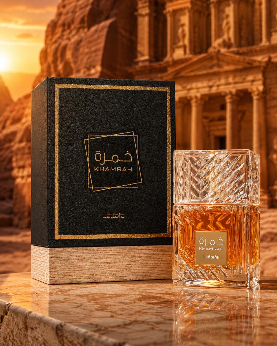Khamrah  Eau de Parfum | Cinnamon Dates Praline Vanilla | Unisex Arabian Perfume