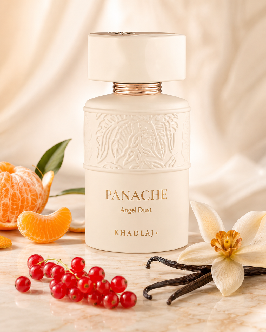 Khadlaj Panache Angel Dust 100ml Extrait de Parfum | Vanilla & Whipped Cream Women’s Gourmand