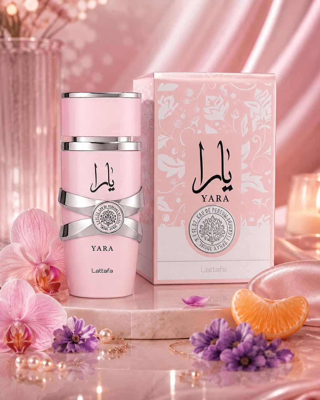 Lattafa Yara Pink EDP 100ml | Vanilla Tropical Gourmand