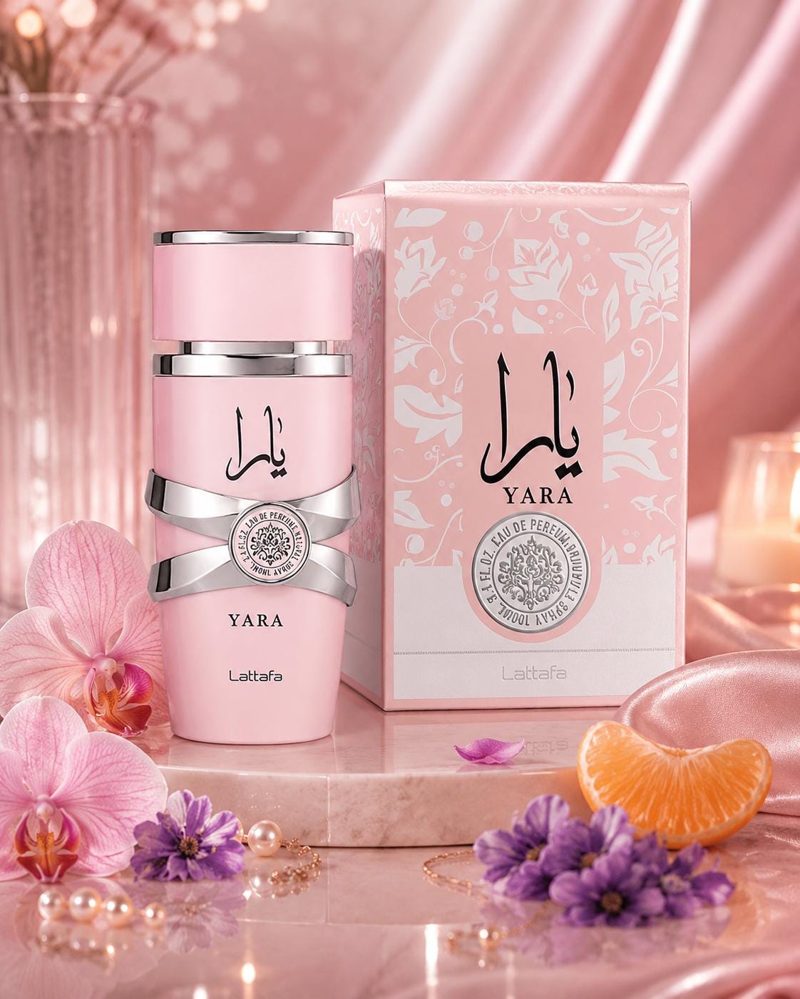 Lattafa Yara Pink EDP 100ml | Vanilla Tropical Gourmand