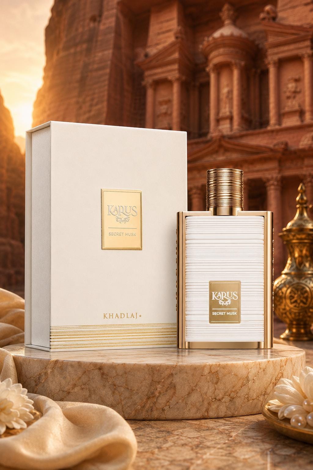 Khadlaj Karus Secret Musk EDP | Chocolate, Rose & Tonka