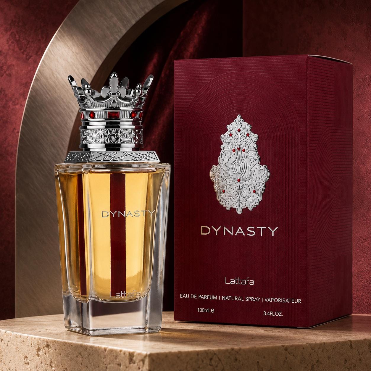 Lattafa Dynasty EDP 100ml | Rooibos Tea, Suede & Amberwood