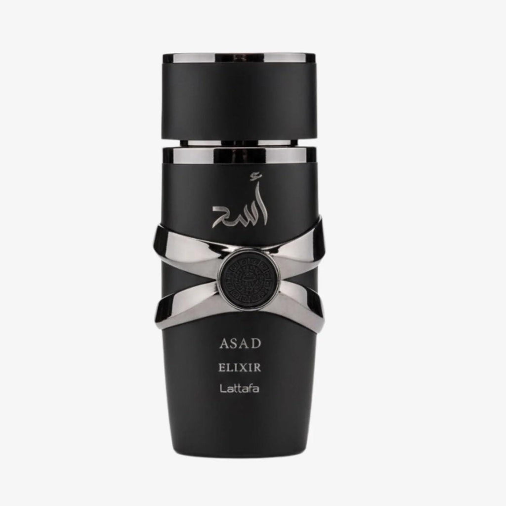 Lattafa Asad Elixir Men’s Eau de Parfum | Tobacco, Vanilla & Saffron