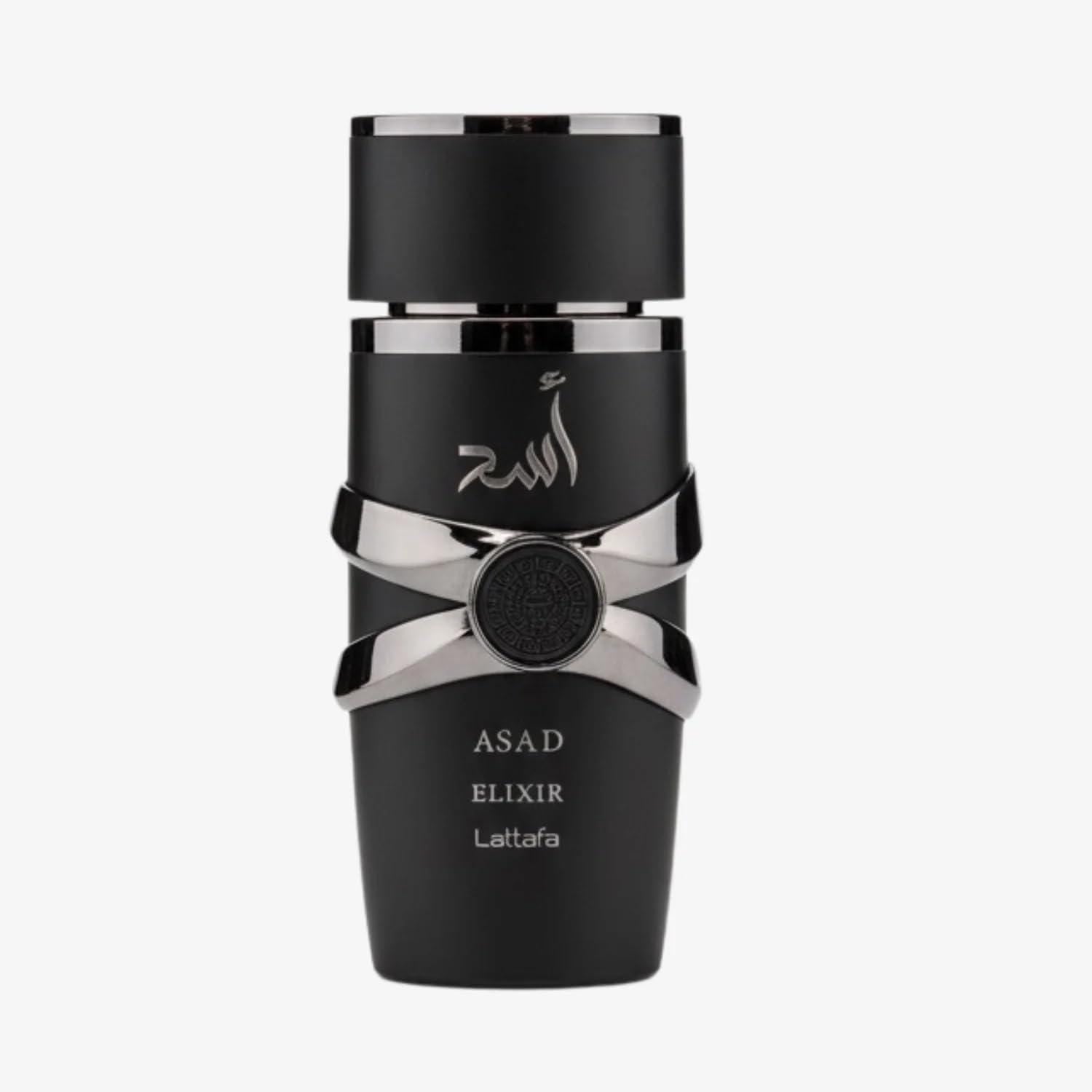 Lattafa Asad Elixir Men’s Eau de Parfum | Tobacco, Vanilla & Saffron