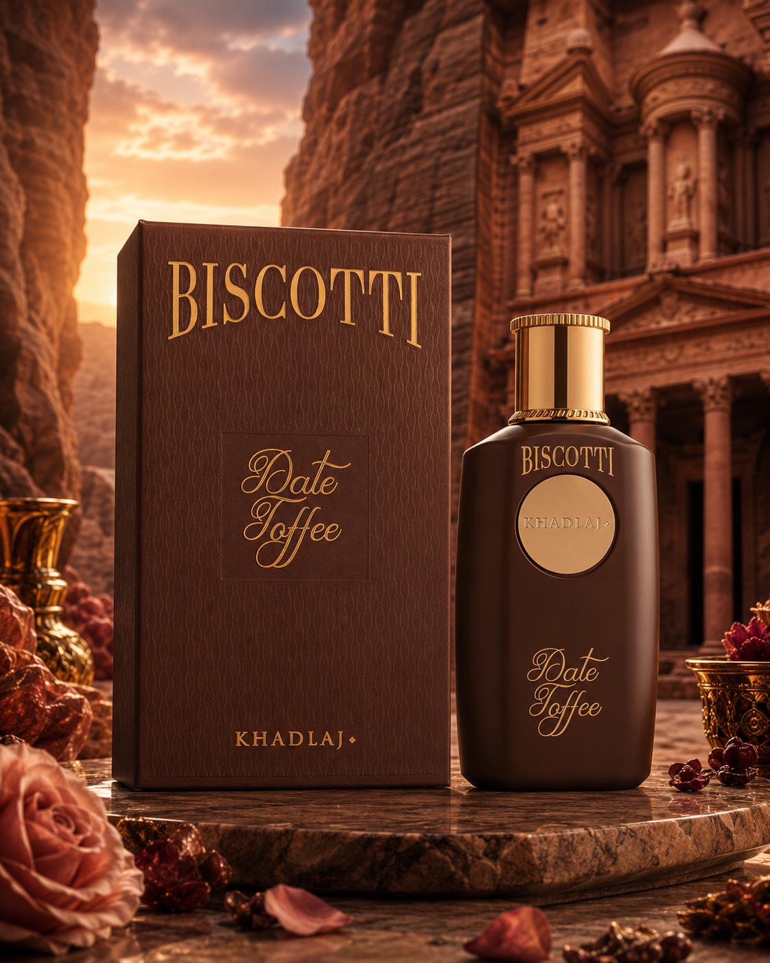 Biscotti Date Toffee Extrait de Parfum | Coffee Caramel Vanilla Gourmand Fragrance