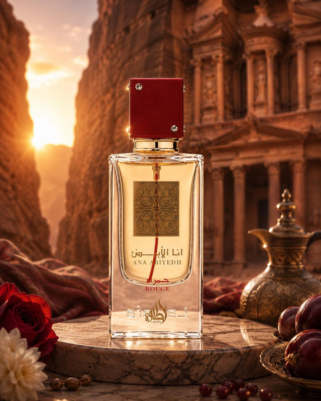 Lattafa Ana Abiyedh Rouge EDP 60ml | Amber & Musk